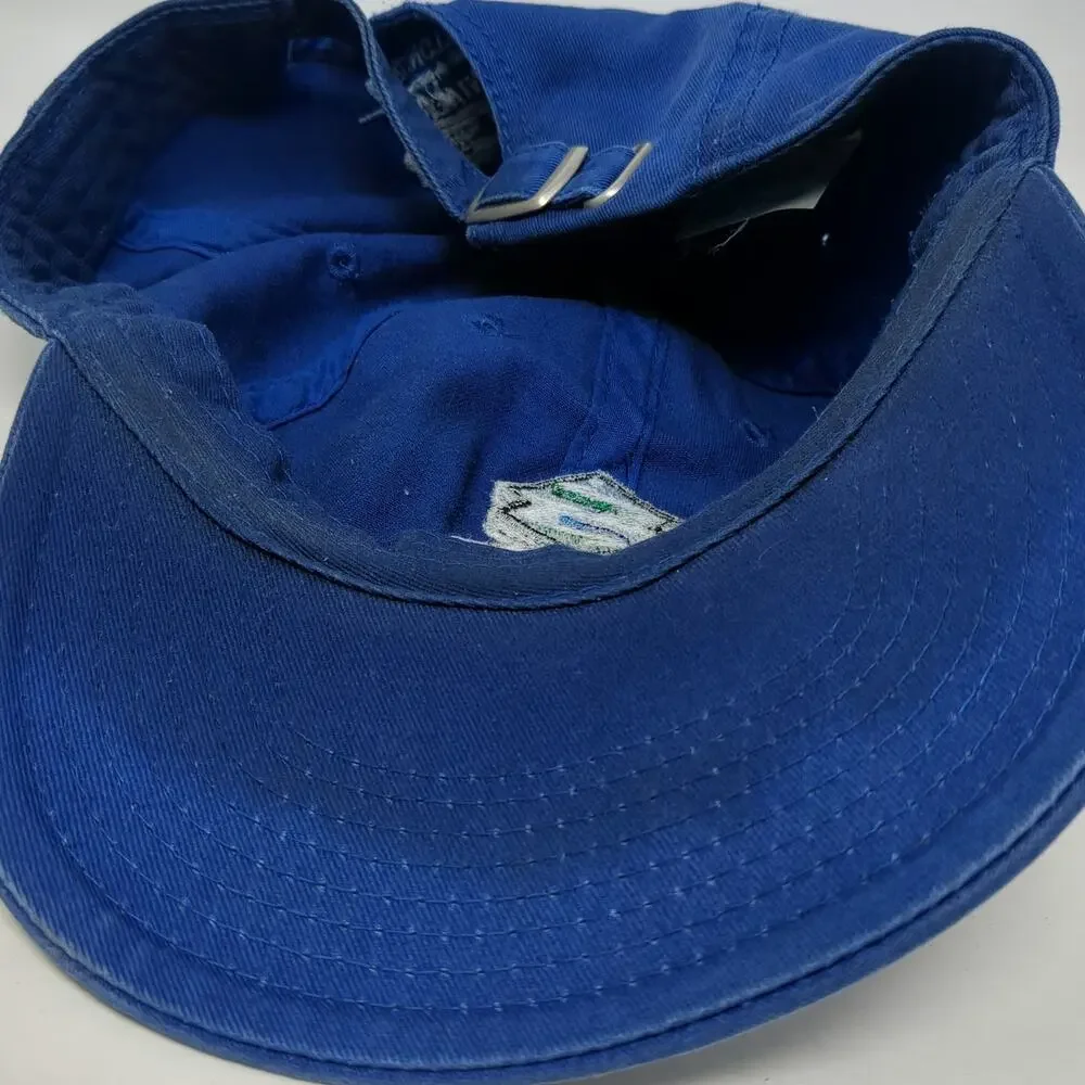 knp Switchback Brewing Co Burlington VT Blue One Size Baseball Cap Hat Cotton